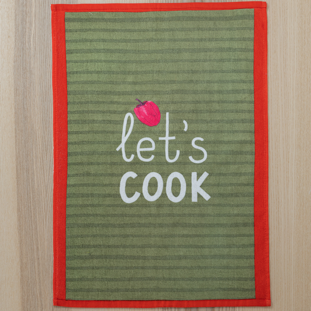 Πετσέτα Κουζίνας 100% Βαμβάκι 40x60cm Let’s Cook - Nima - MyHouseandKids