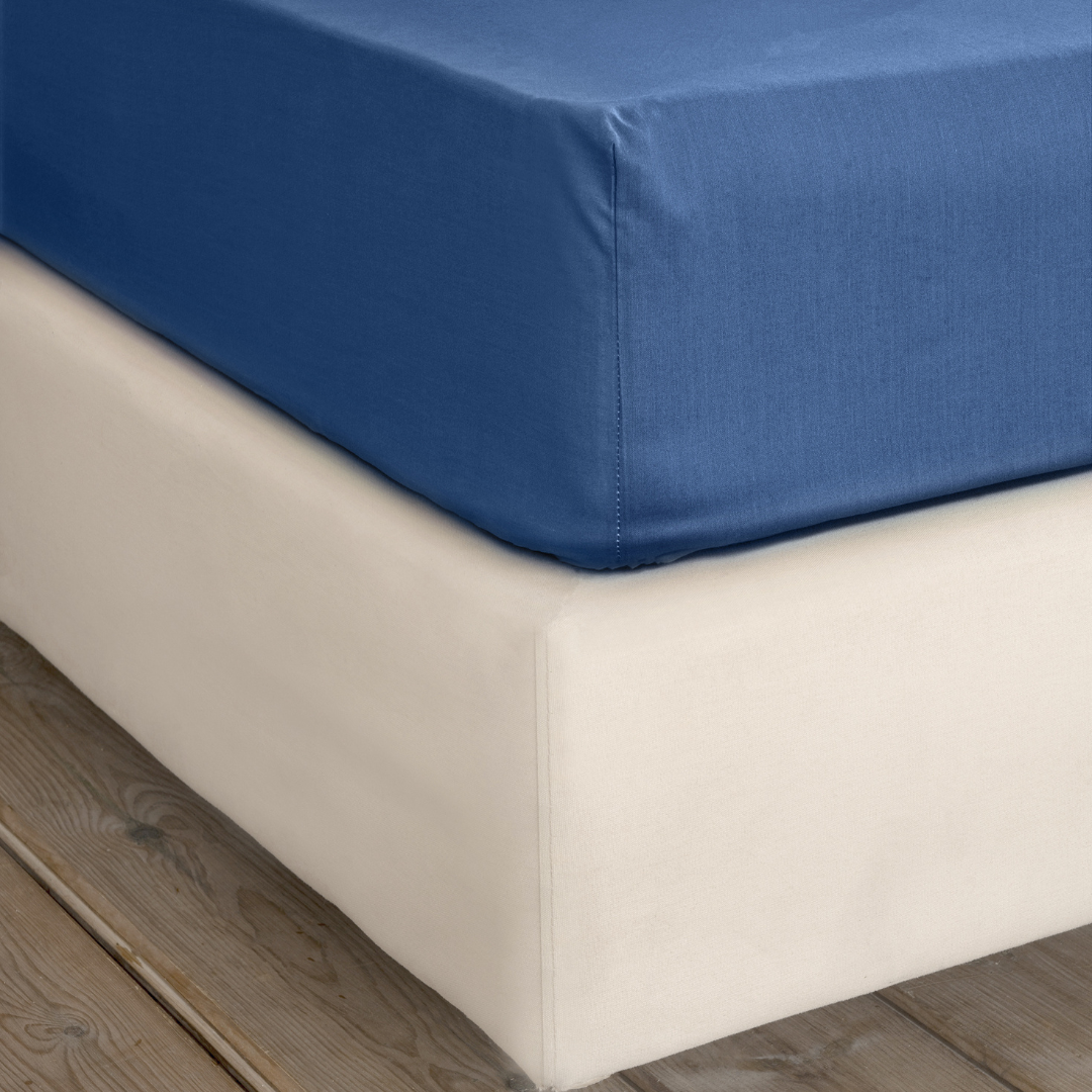 Σεντόνι Μονό με Λάστιχο 100x200 Unicolors Dark Denim - Energiers - MyHouseandKids
