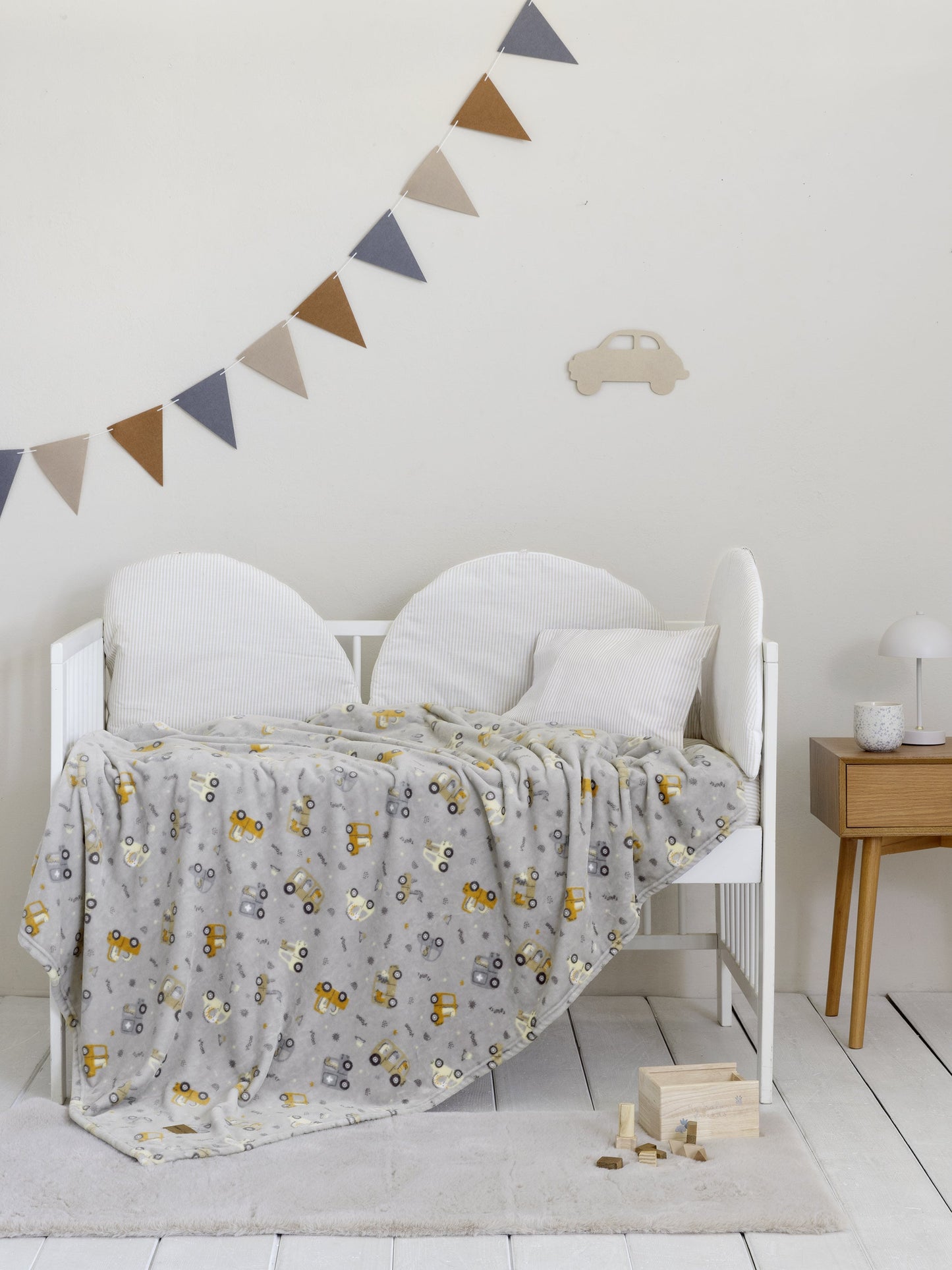 Κουβέρτα Κούνιας 110x150 - Dino Town