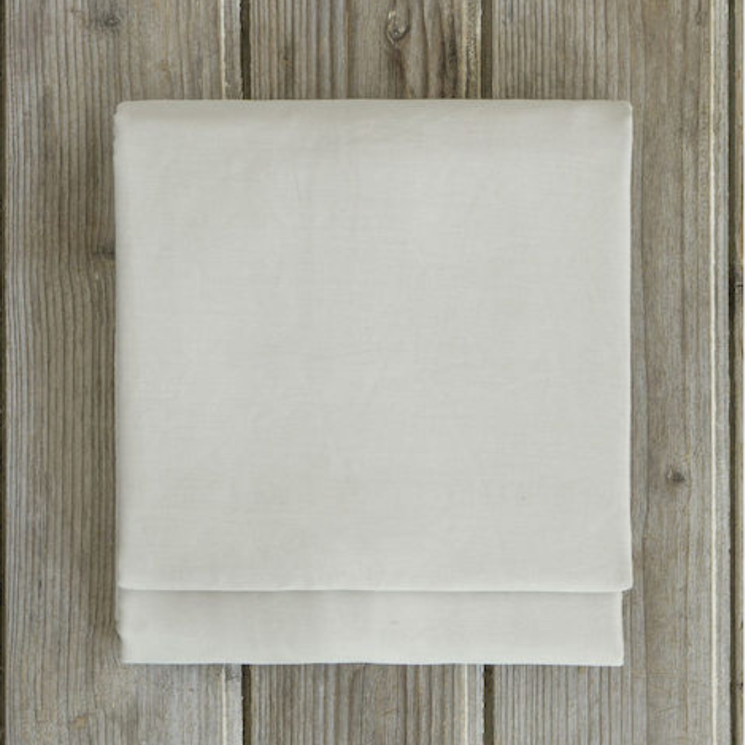 Σεντόνι Υπέρδιπλο με Λάστιχο 165x200x35εκ. Superior Satin Fog Beige - Nima - MyHouseandKids