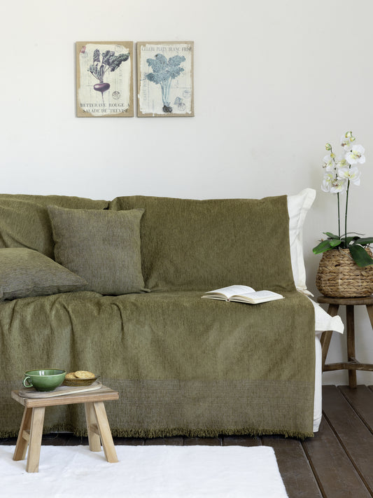 Ριχτάρι 180x350 - Plain Green