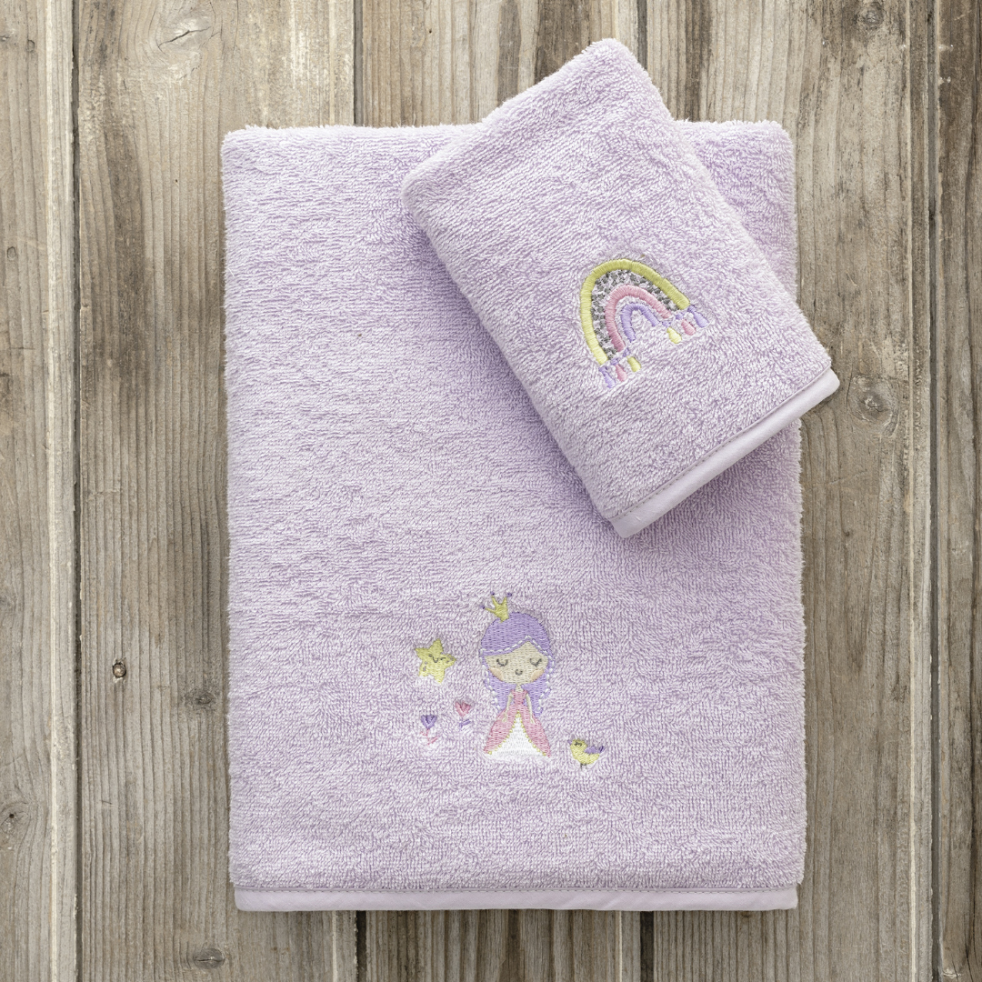 Παιδικές Πετσέτες Σετ 2 τεμ. Charlotte Λιλά Kocoon - NimaHome - MyHouseandKids