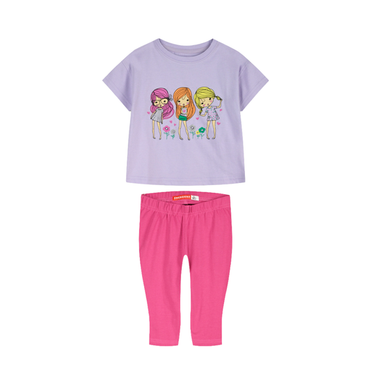 Καλοκαιρινό Σετ 2 Τεμ. Φούξια Energiers 15-226374-0 - Energiers - MyHouseandKids