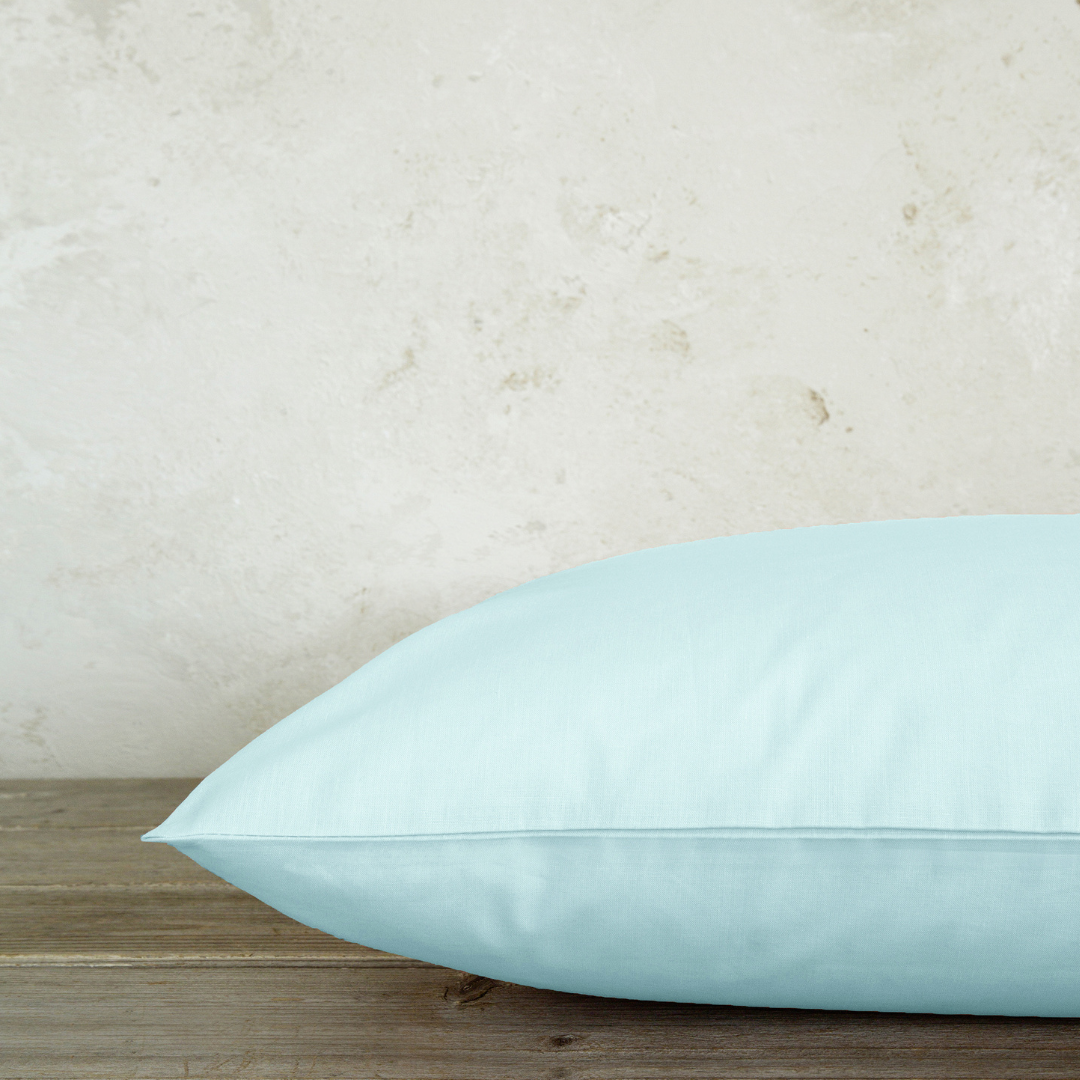 Σετ Μαξιλαροθήκες 2τεμ. Unicolors 52x72εκ. Light Aqua - Nima - MyHouseandKids
