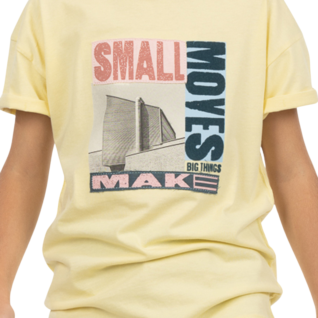 T-shirt Παιδικό Κίτρινο