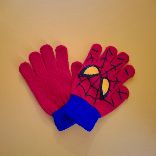 Γάντια Κόκκινα Spiderman