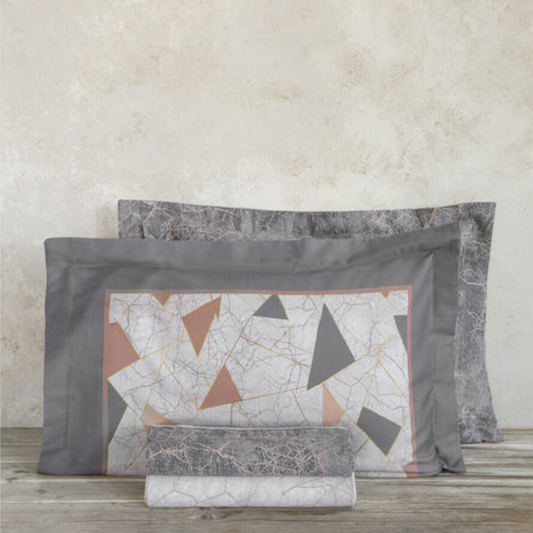 Σετ Σεντόνια Υπέρδιπλα 240x270εκ. Marble - Nima - MyHouseandKids