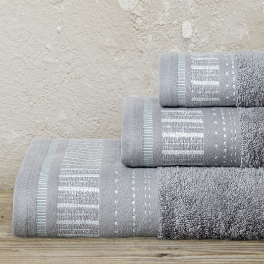 Πετσέτες Σετ 3 Τεμ. Βαμβακερές Dekar