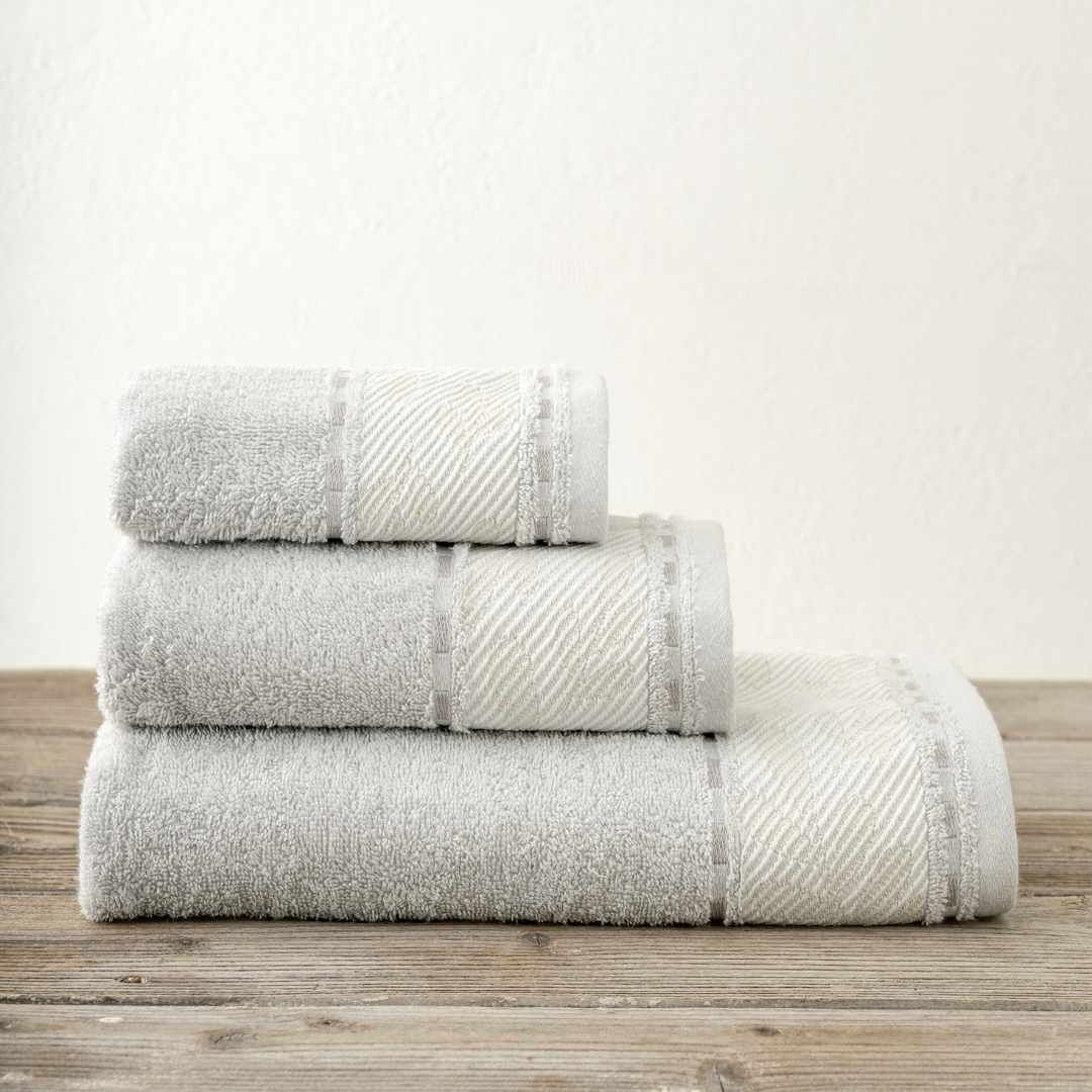 Σετ Πετσέτες 3 Τεμ. Σε Κουτί Leasly Gray KOCOON - KOCOON - MyHouseandKids