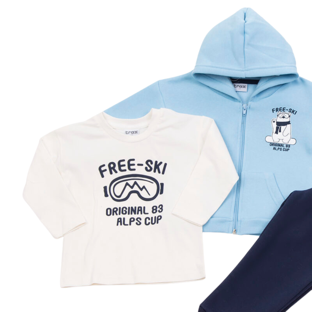 Φόρμα Σετ 3 Τεμ Ραφ - Trax - MyHouseandKids