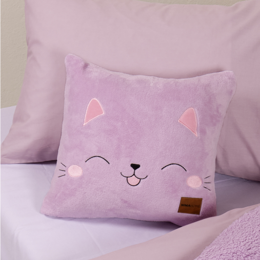 Διακοσμητική Μαξιλαροθήκη 40x40cm Λιλά Lily Nima - Nima - MyHouseandKids