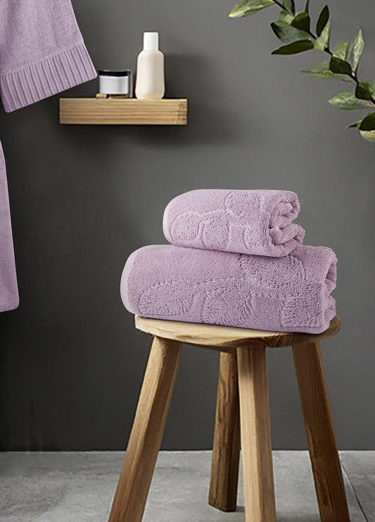 Σετ Πετσέτες (50x90 + 70x140) - Serenity Lilac