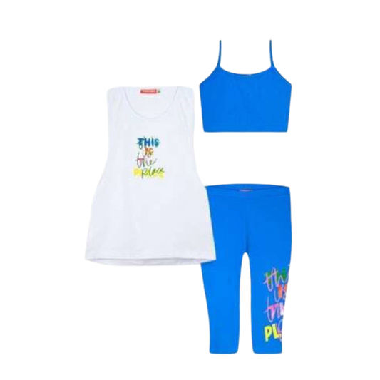 Aθλητικό Σετ 3 Τεμ. Μπλε - Energiers - MyHouseandKids