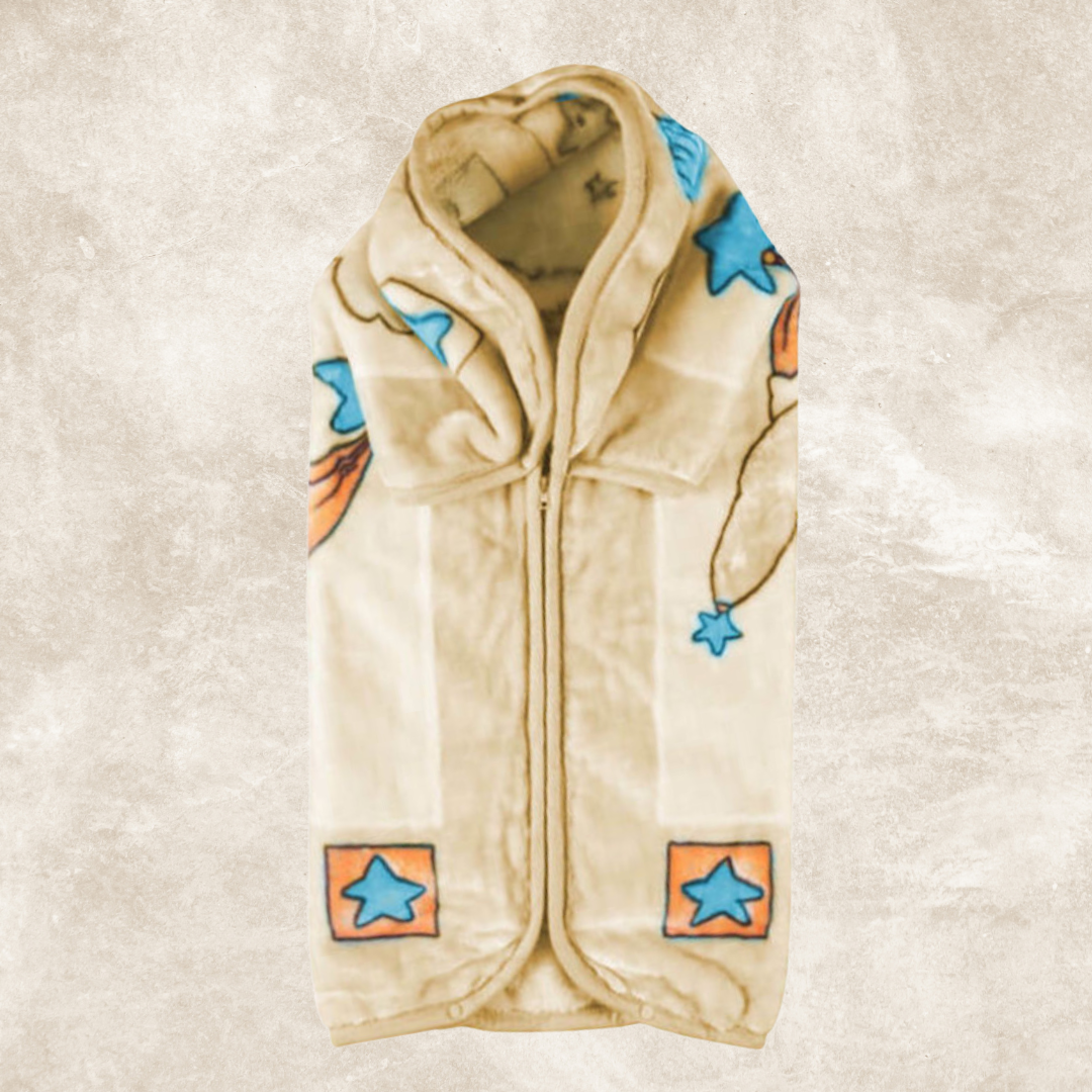 Κουβέρτα Aγκαλιάς - Υπνόσακος Kίτρινος - Flamingo - MyHouseandKids