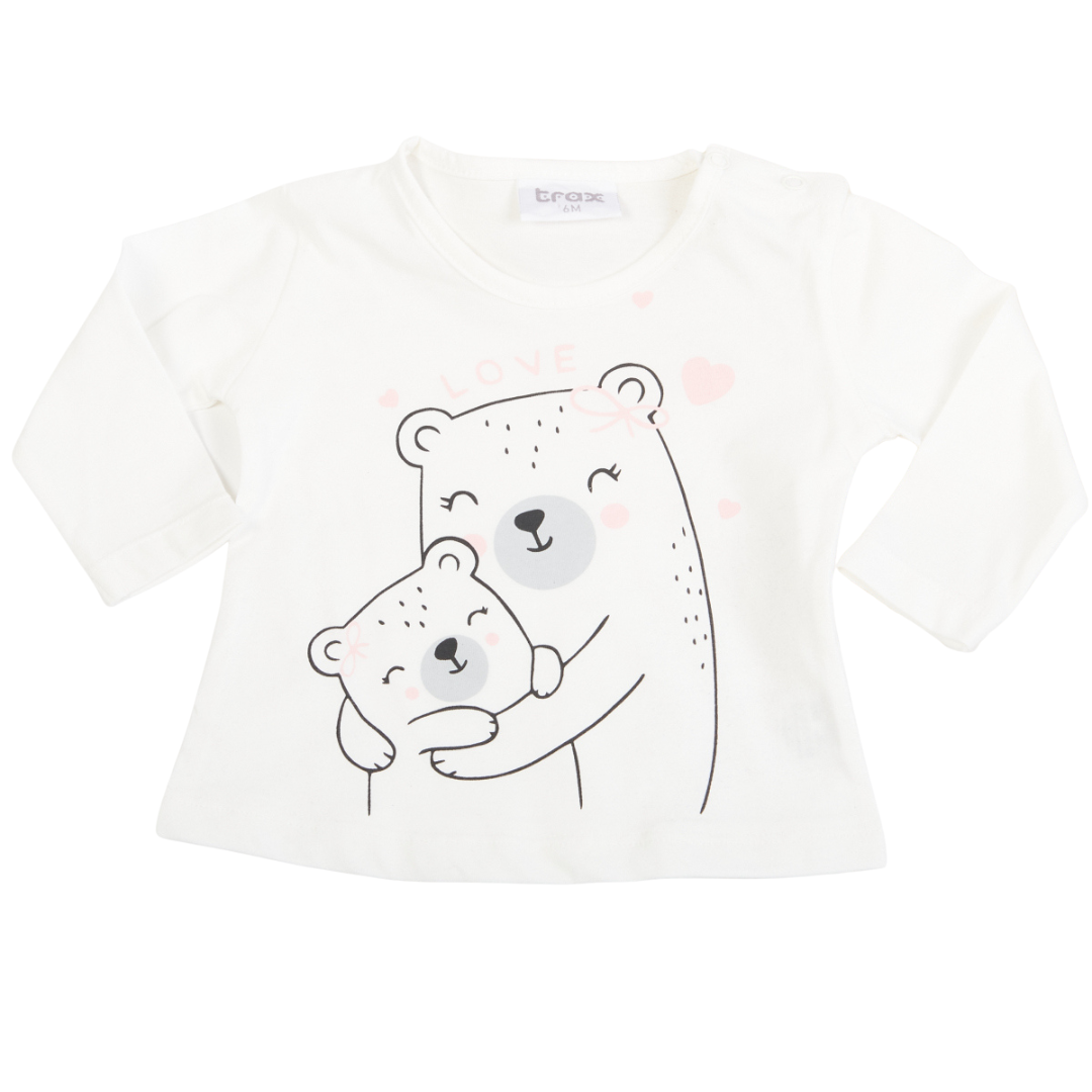 Bρεφικό Σετ 3 Tεμ Εκρού - Trax - MyHouseandKids