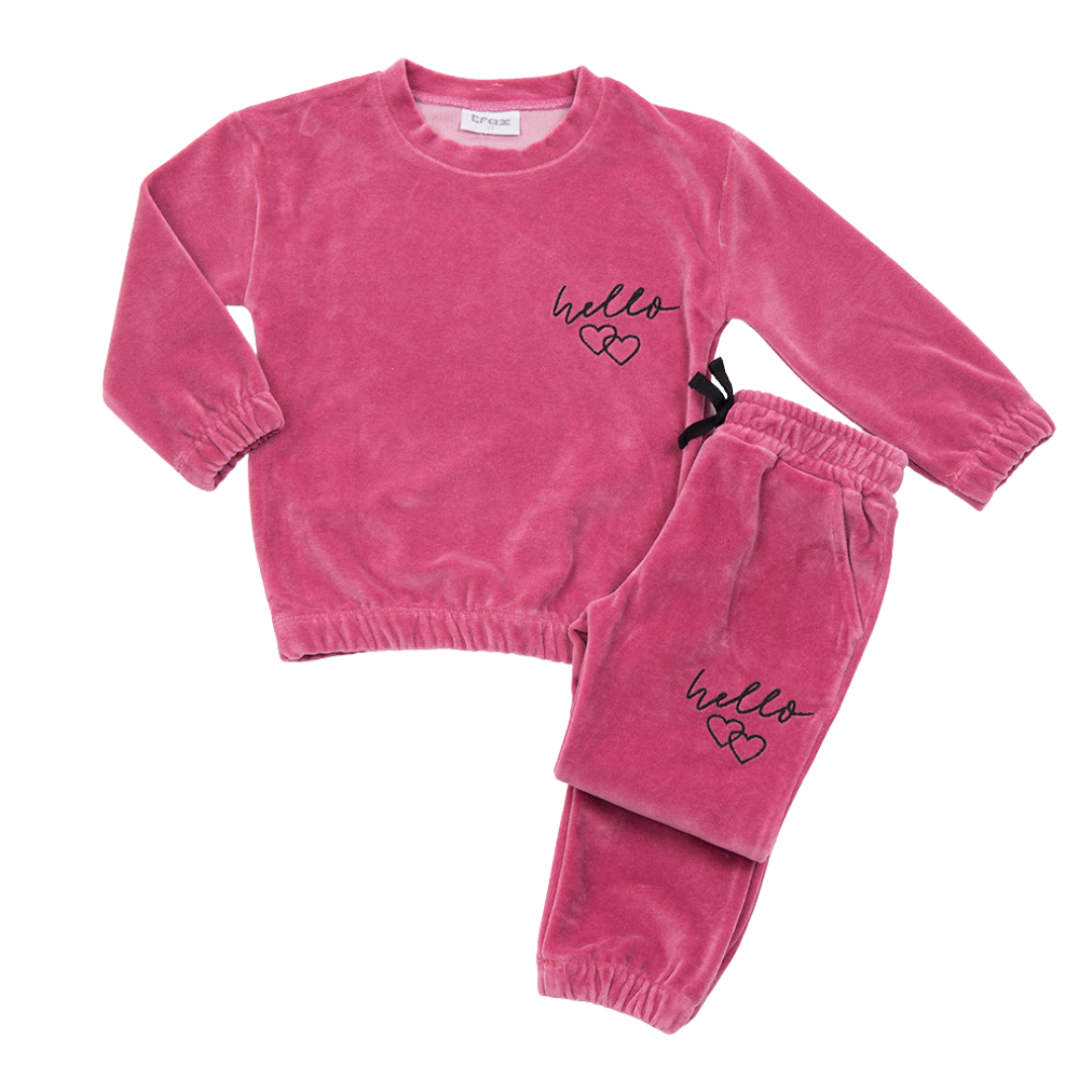 Σετ Φορμα Bελουτέ Φούξια - Trax - MyHouseandKids