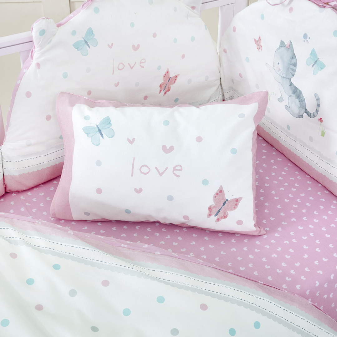 Κουβερλί Κούνιας Baby Love 100x140cm - NimaHome - MyHouseandKids