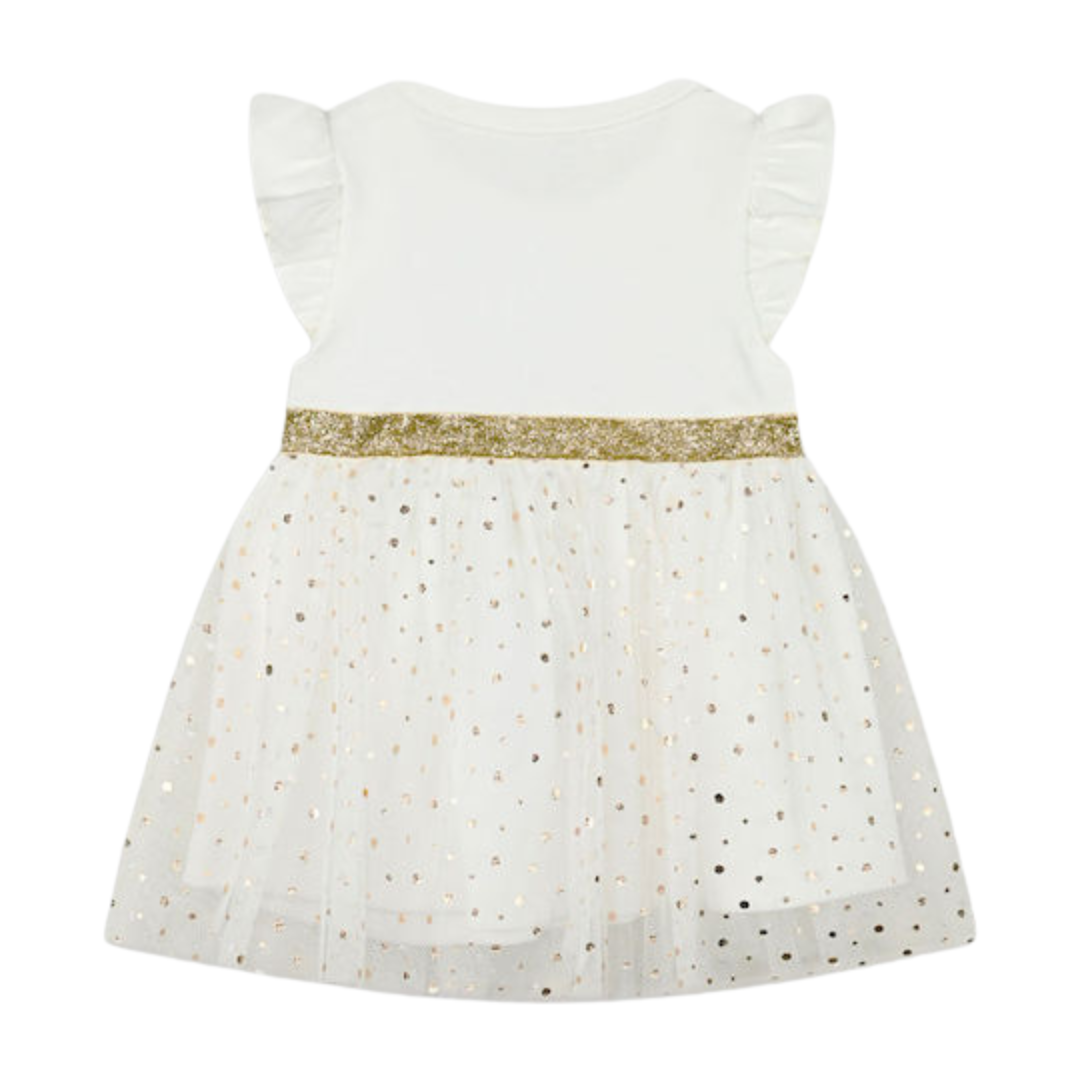 Φόρεμα Bebe Τούλινο Εκρού - Energiers - MyHouseandKids