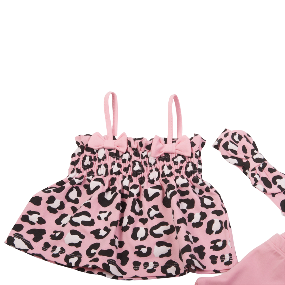 Σετ Bebe Βαμβακερό Κουφετί + Ασορτι Κορδέλα - Τrax - MyHouseandKids