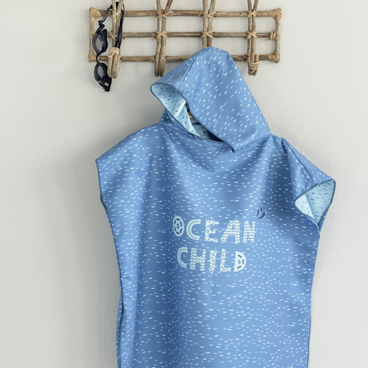 Ποντσο Θαλασσης Μπλε Οcean Child - Nima- MyHouseandKids