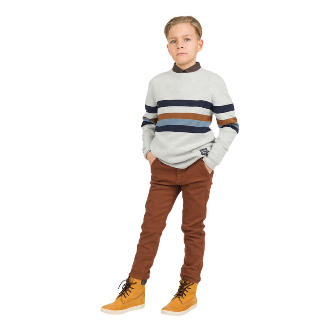 Παντελόνι Παιδικό Chino Υφασμάτινο Καμηλό - Energiers - MyHouseandKids