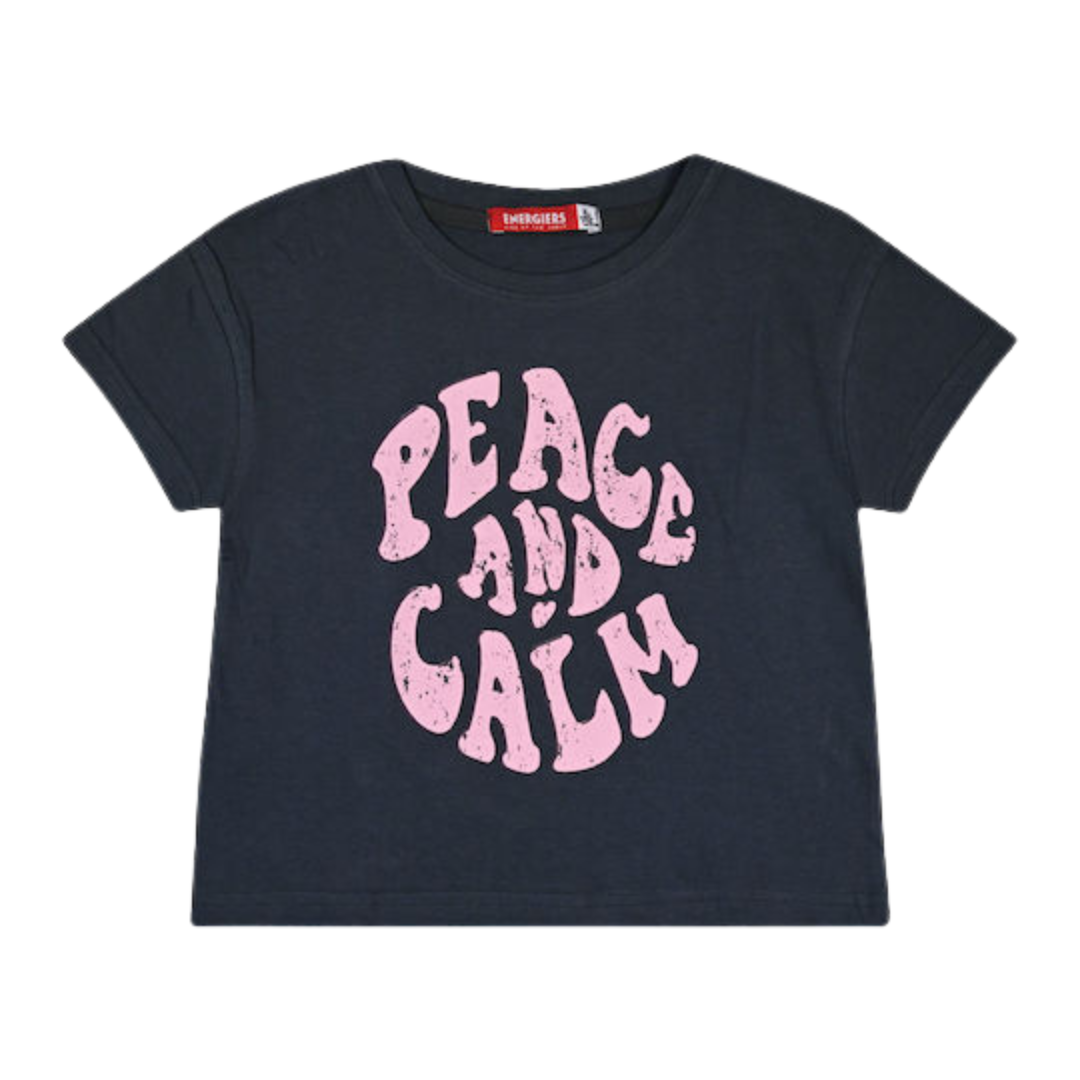 Μπλουζάκι Κοντομάνικο Crop Top Ανθρακί - Energiers - MyHouseandKids
