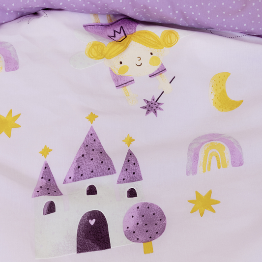 Παπλωματοθήκη Παιδική Σετ Μονή με Μαξιλαροθήκη Οdette 160x240cm - NimaHome - MyHouseandKids