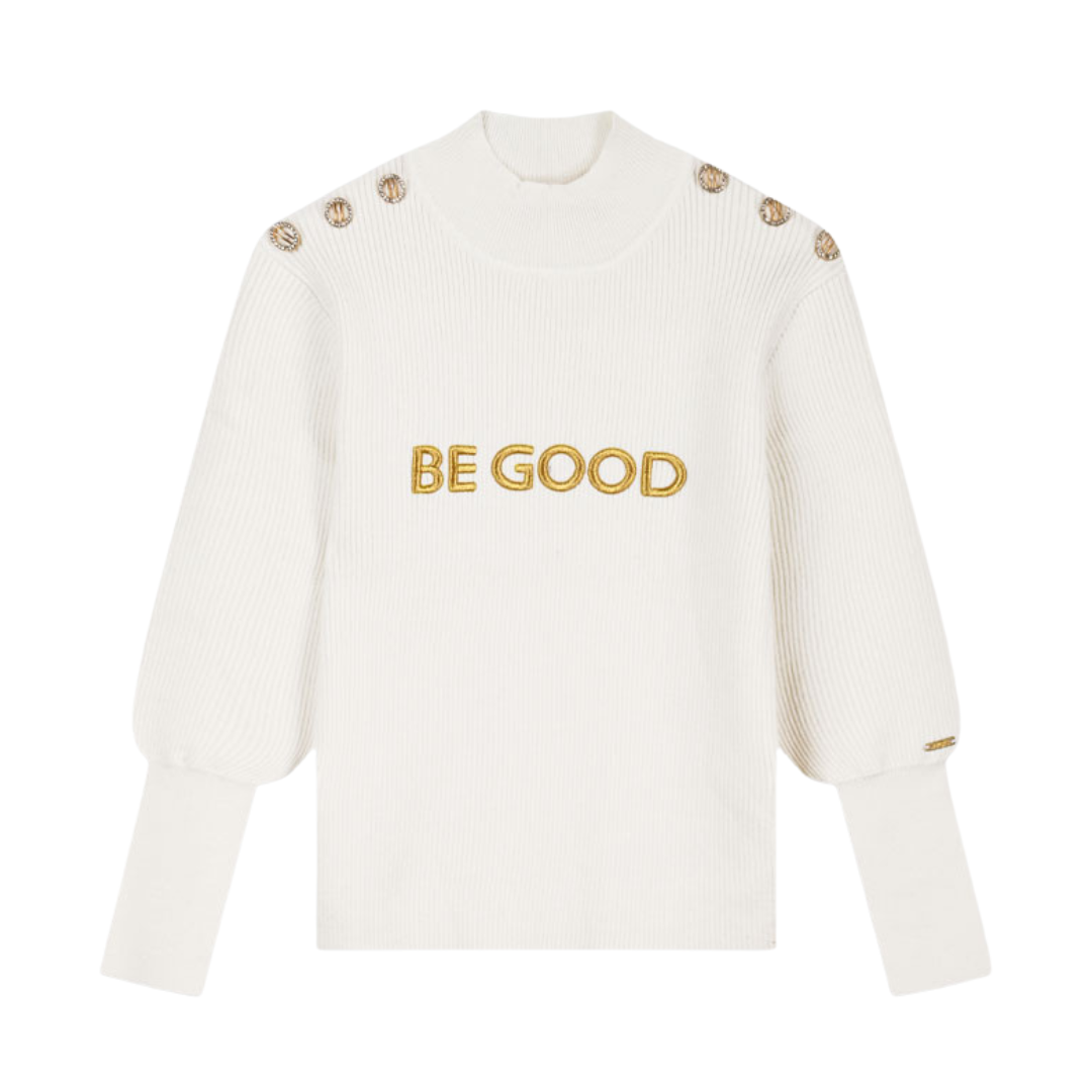Πουλόβερ "Εκρού Βe Good" - Energiers - MyHouseandKids
