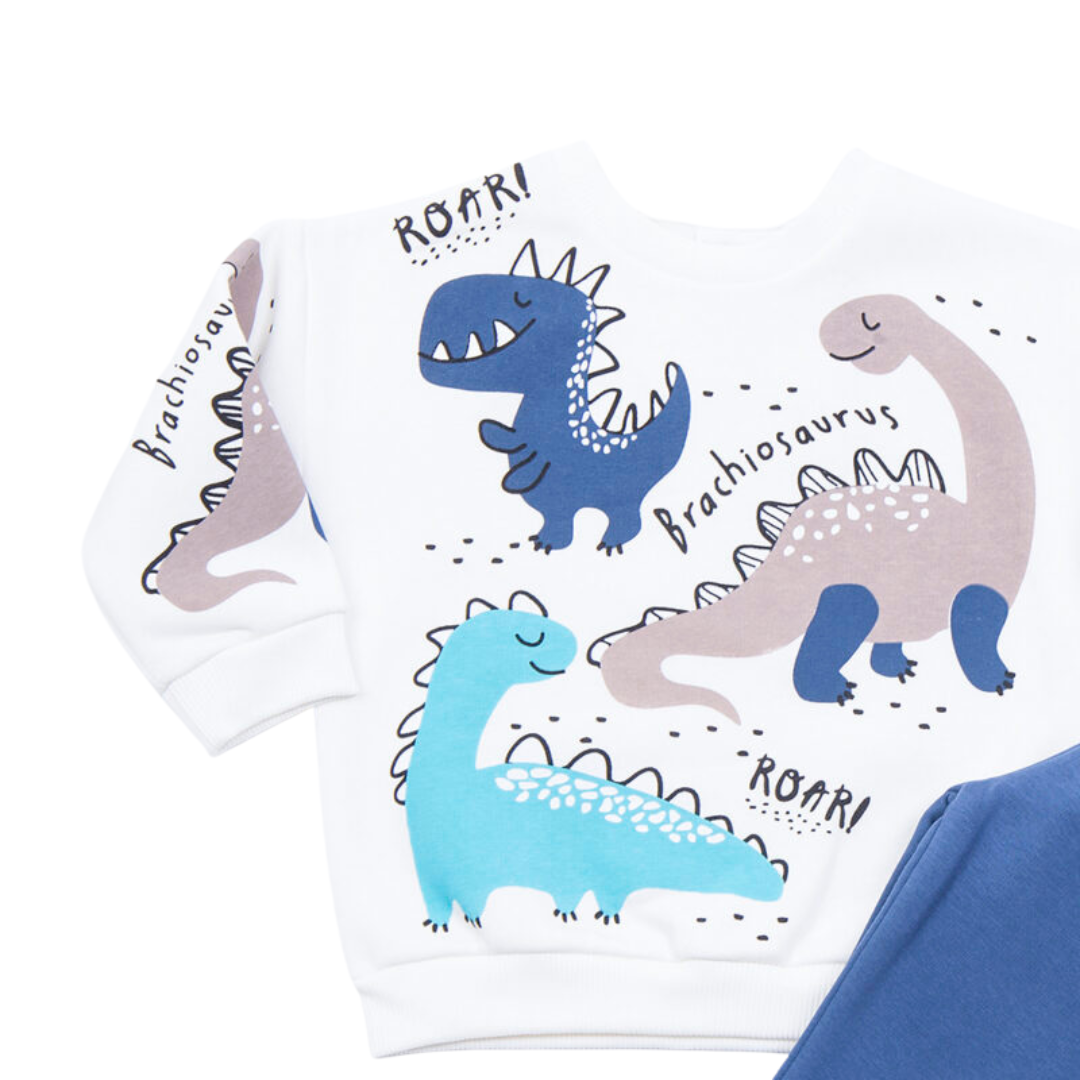 Φόρμα Φούτερ Eκρού - Trax - MyHouseandKids