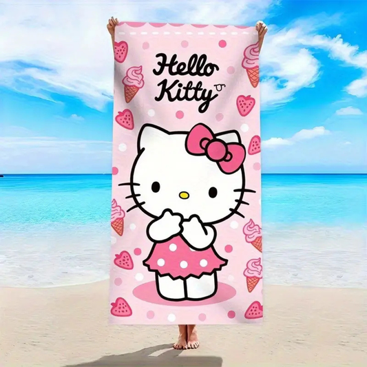 Πετσετα Θαλασσης Ηello Kitty - MyHouseandKids