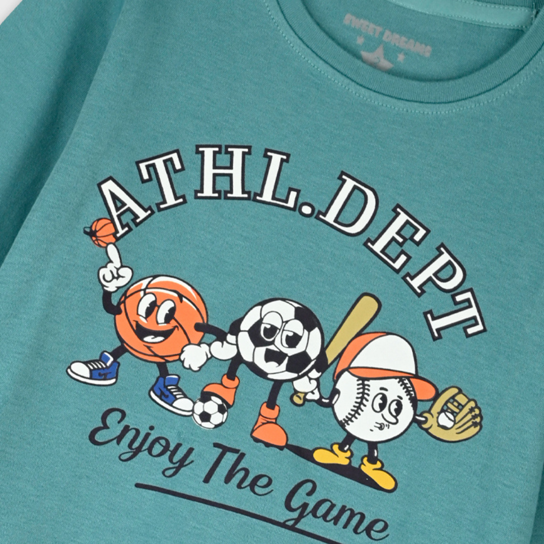 Πυζάμα Βαμβακερή Εμπριμέ Energiers 32-126101-9 - Energiers - MyHouseandKids