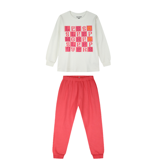 Πυζάμα Βαμβακερή Κοραλλί Energiers 35-123302-9 - Energiers - MyHouseandKids