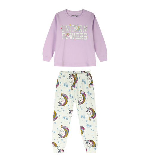Πυζάμα Βαμβακερή Λιλά Energiers 35-126302-9 - Energiers - MyHouseandKids