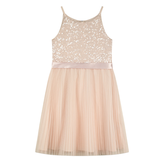 Φόρεμα Τούλινο Με Παγιέτες Ροζ Απαλό Energiers 46-226280-7 - Energiers - MyHouseandKids