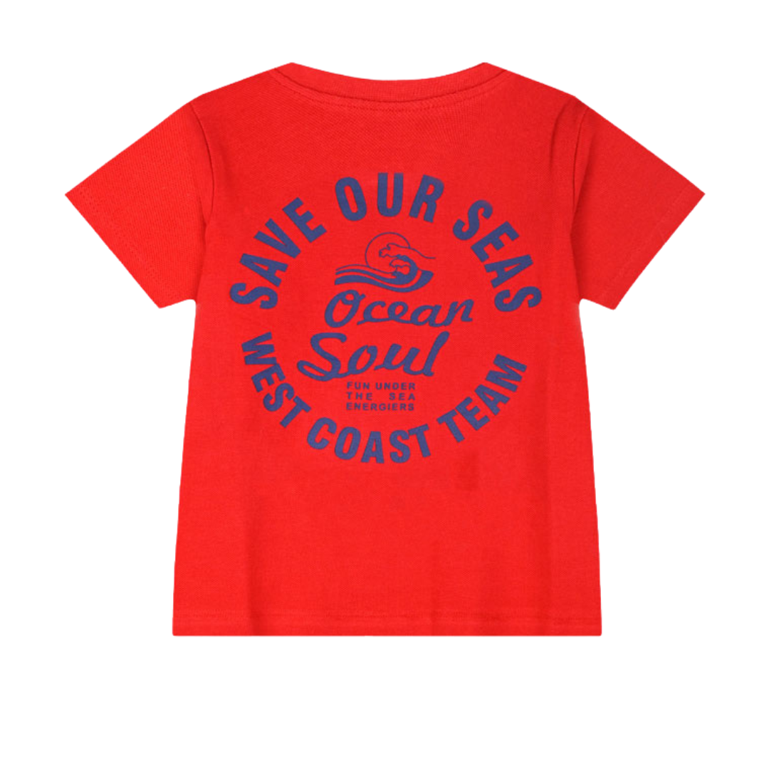 Πυζάμα Καλοκαιρινή Κόκκινο - Energiers - MyHouseandKids