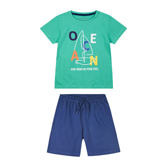 Σετ με Σορτς Μπλε - Energiers - MyHouseandKids