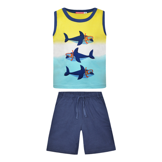 Παιδικό Σετ Καλοκαιρινό Μπλε - Energiers - MyHouseandKids