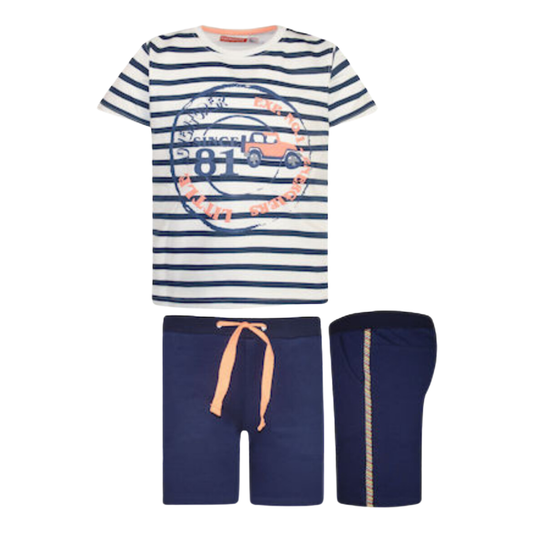 Σετ Παιδικό με Σορτς Μπλε - Energiers - MyHouseandKids