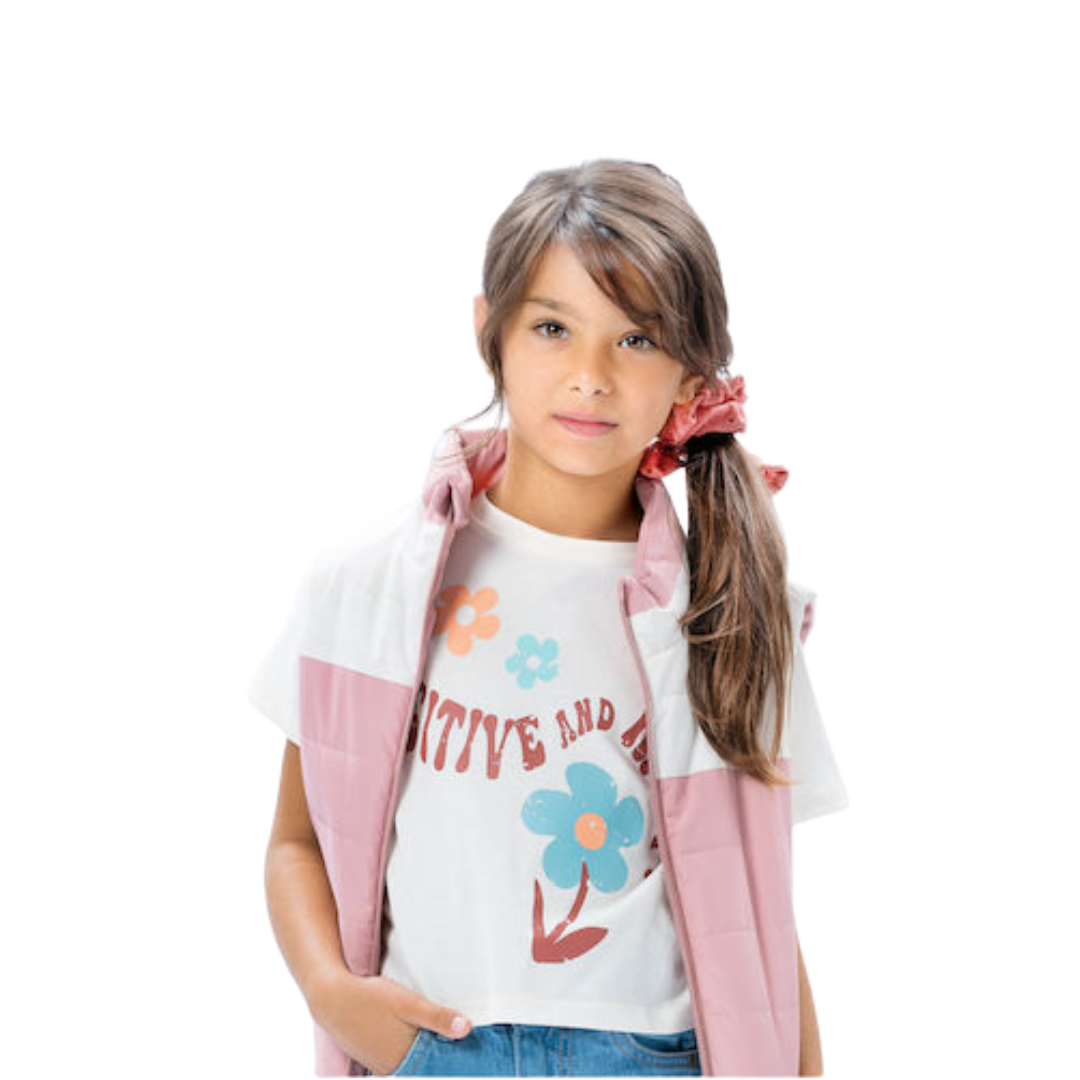 Μπλουζάκι Κοντομάνικο Κρεμ - Energiers - MyHouseandKids