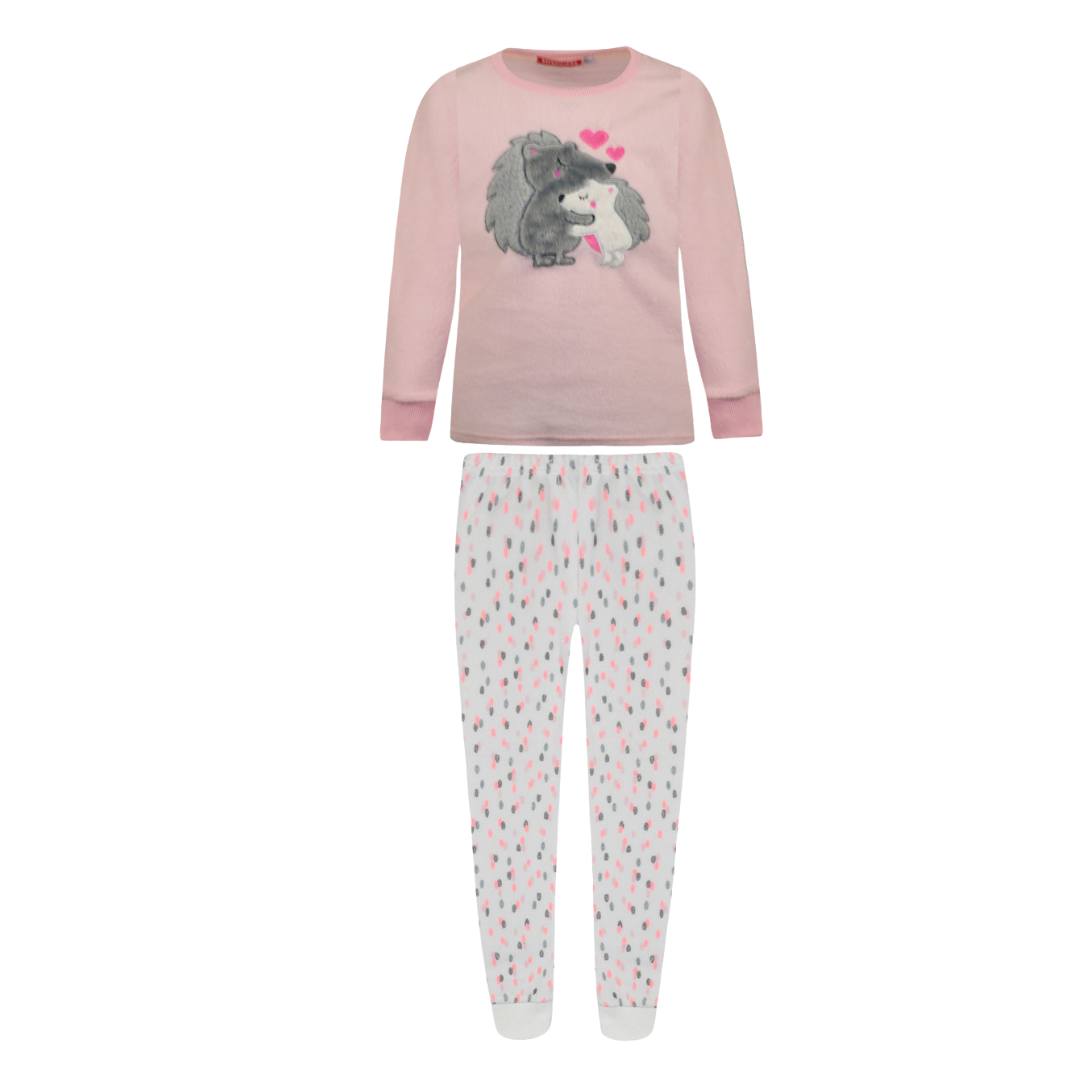 Πυζάμα Fleece Ροζ - Energiers - MyHouseandKids