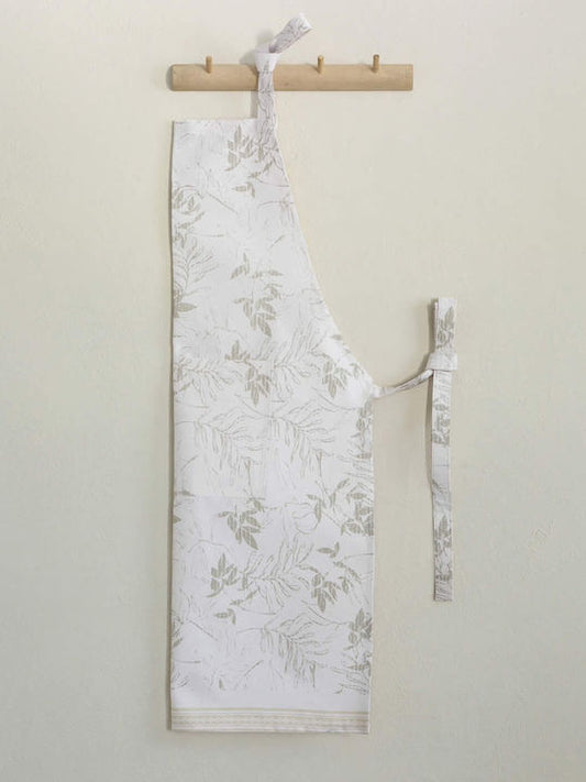 Ποδιά Κουζίνας Μπεζ Foliage 90x60cm - Nima - MyHouseandKids