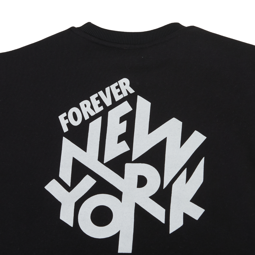 Μπλούζα Φούτερ Μαύρο "Forever New York" - Trax - MyHouseandKids