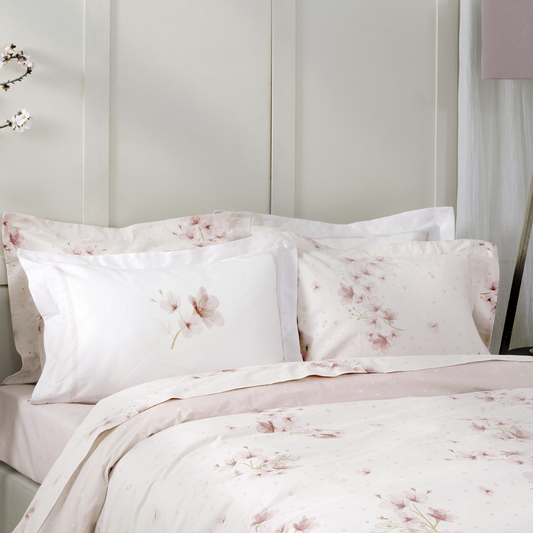 Σετ Σεντόνια Υπέρδιπλα με Λάστιχο Βαμβακοσατέν "Forget Me Not"- Nima - MyHouseandKids