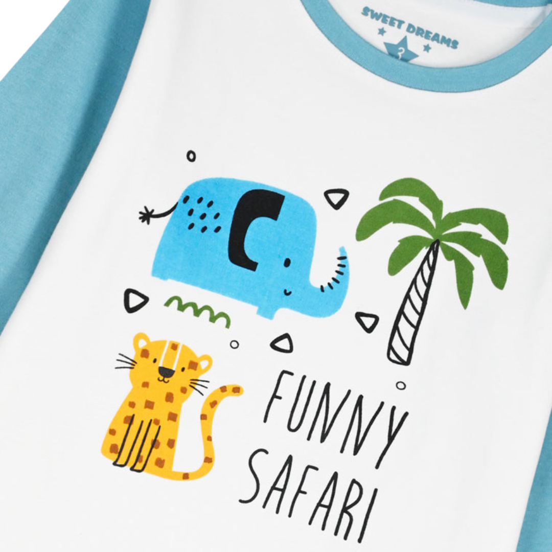 Πυζάμα Χειμερινή Funny Safari - Energiers - MyHouseandKids