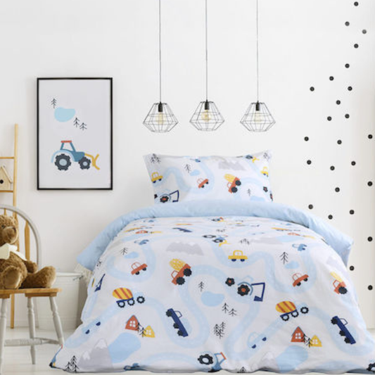 Πάπλωμα Μονό Happy Ride - Kocoon - MyHouseandKids