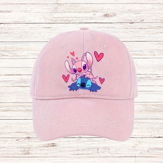 Kαπέλο Jockey Stitch Ροζ - MyHouseandKids