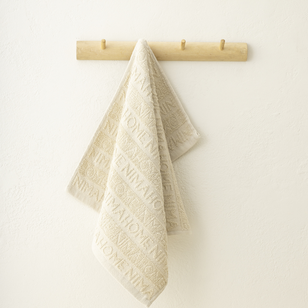 Πετσέτα Κουζίνας Label Sand Beige 40x60cm Nima Home - Nima - MyHouseandKids