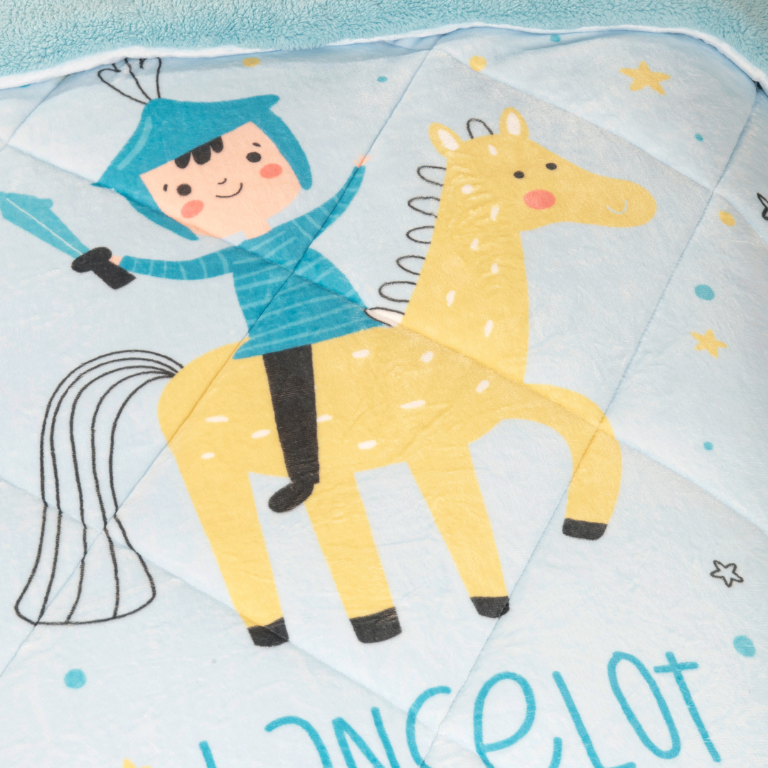 Κουβερτοπάπλωμα Lancelot Γαλάζιο Nima -