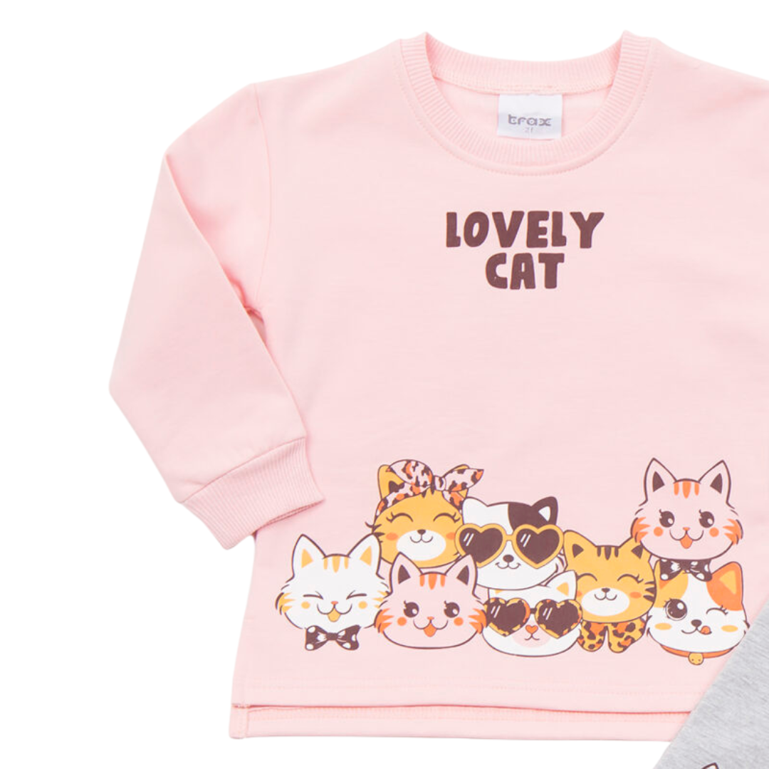 Σετ Χειμερινό "Lovely Cat" - Trax - MyHouseandKids