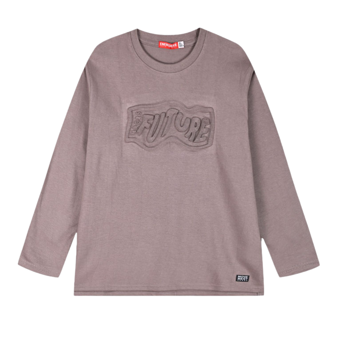 Mπλούζα Μακρυμάνικη Cloud Grey - Energiers - MyHouseandKids